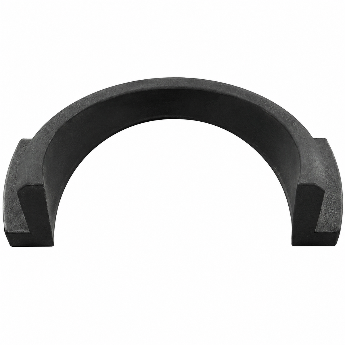 Black portafilter angled rubber adapter for DF54 and DF64 Gen 2 coffee grinders